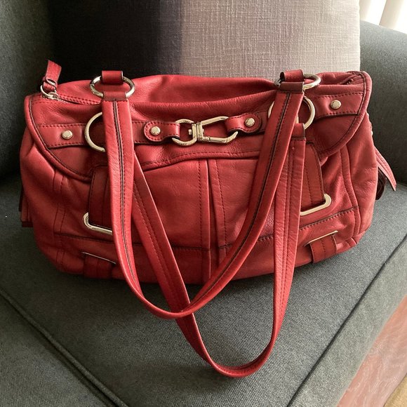 B Makowsky Purse adaptic Red